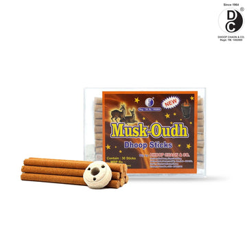 Musk Oudh Premium Dhoop Sticks Without Charoal 30 Sticks Pack