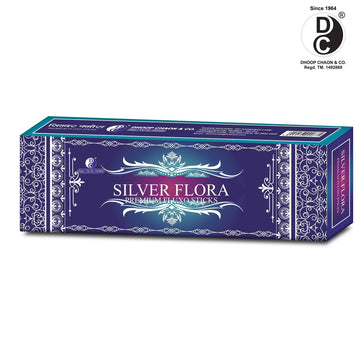 Silver Flora Masala Incense Sticks, 250gms Pack, Dhoop Chaon and Co.