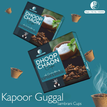 Kapur gugal cups Premium Kapoor Gugal Sambrani Cup Dhoop 12 Sambrani Cups Pack