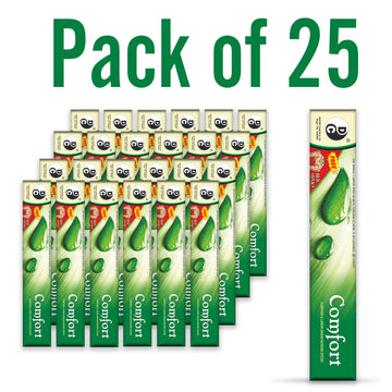 Comfort Camphor and Lemongrass Incense Sticks (Pack of 25)
