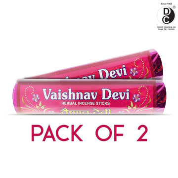 Vaishnav Devi Incense Sticks Rolls | Pack of 2 | 250 GMS Each | Long - Lasting Incense Sticks for Calming & Relaxation, Ideal for Gifting | No Charcoal Agarbatti | Dhoop Chaon & Co.