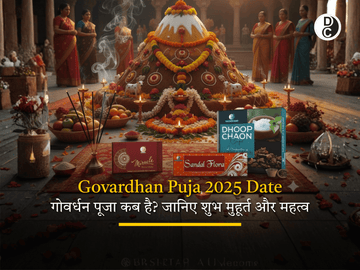 Govardhan Puja 2025 celebration with Annakut and Krishna worship
