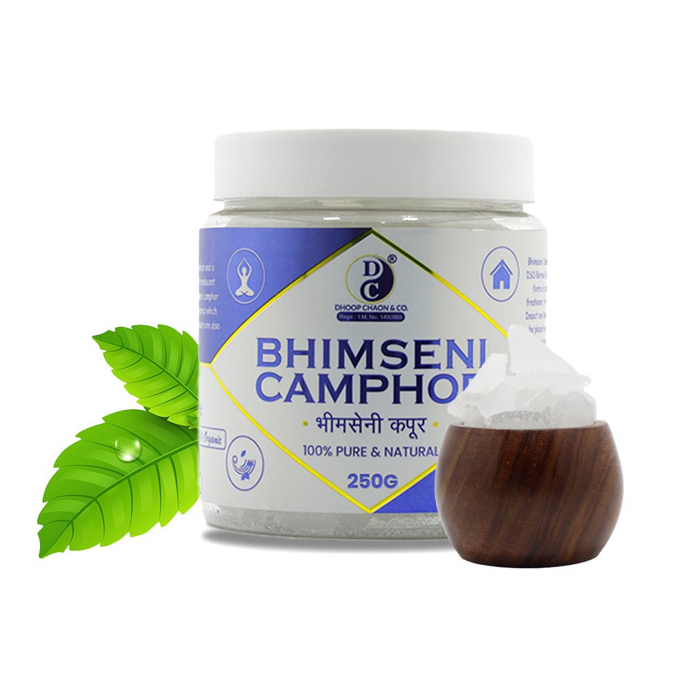 Bhimseni Camphor 250g Jar Pack