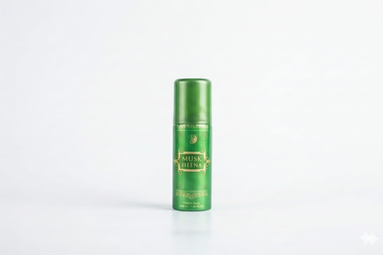 Musk Heena Air Freshener Spray | Premium 40 ml Mist | Pack of 2