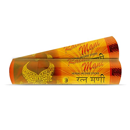 Ratnamani Incense Sticks Rolls | Pack of 1 | 250 GMS Each | Long - Lasting Incense Sticks for Calming & Relaxation, Ideal for Gifting | No Charcoal Agarbatti | Dhoop Chaon & Co.