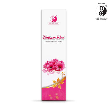 Eco Vaishno Devi Agarbatti Sticks | Pack of 6 Boxes | 100 GMS Each | Long - Lasting Incense Sticks for Divine & Special Puja Experience & Ideal for Gifting | Dhoop Chaon & Co.