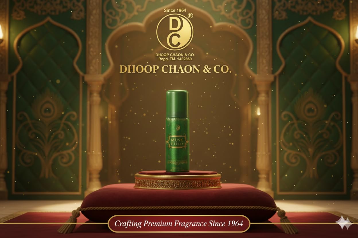 Musk Heena Air Freshener Spray | Premium 40 ml Mist | Pack of 2