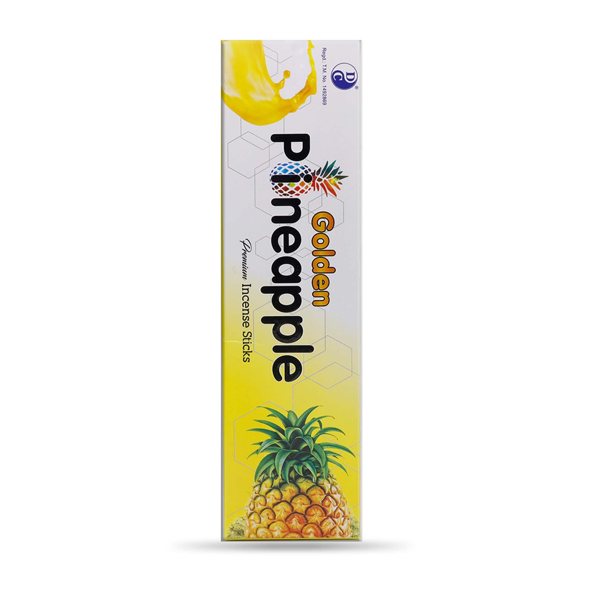 ECO Pineapple Premium Incense Sticks | Pack of 6 Boxes | 100 GMS Each | Long - Lasting Incense Sticks for Divine & Specially for Freshening Your Space | No Charcoal Agarbatti | Dhoop Chaon & Co.