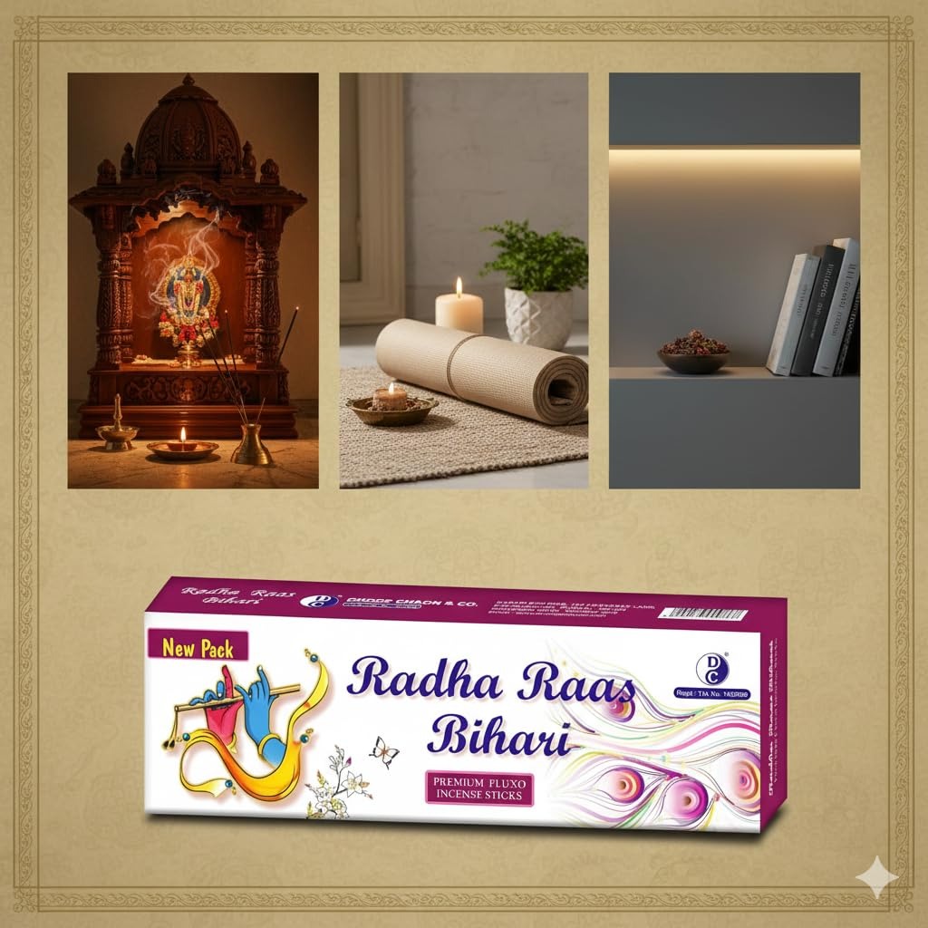 Radha Raas Bihari Masala Incense Sticks