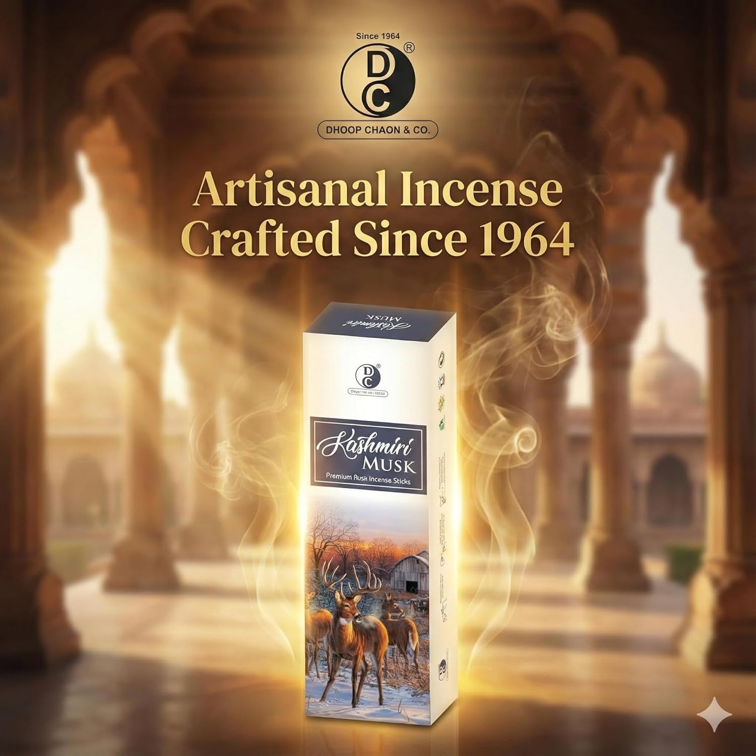 Kashmiri Musk Premium Fluxo Incense Sticks