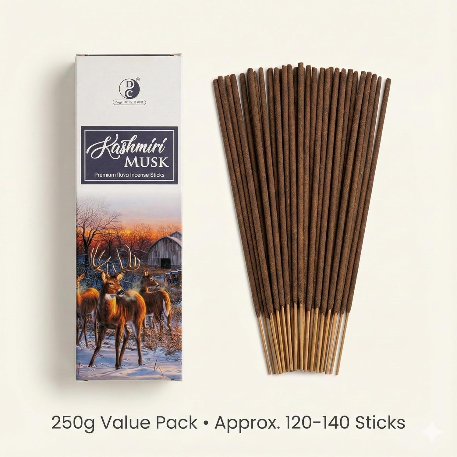 Kashmiri Musk Premium Fluxo Incense Sticks