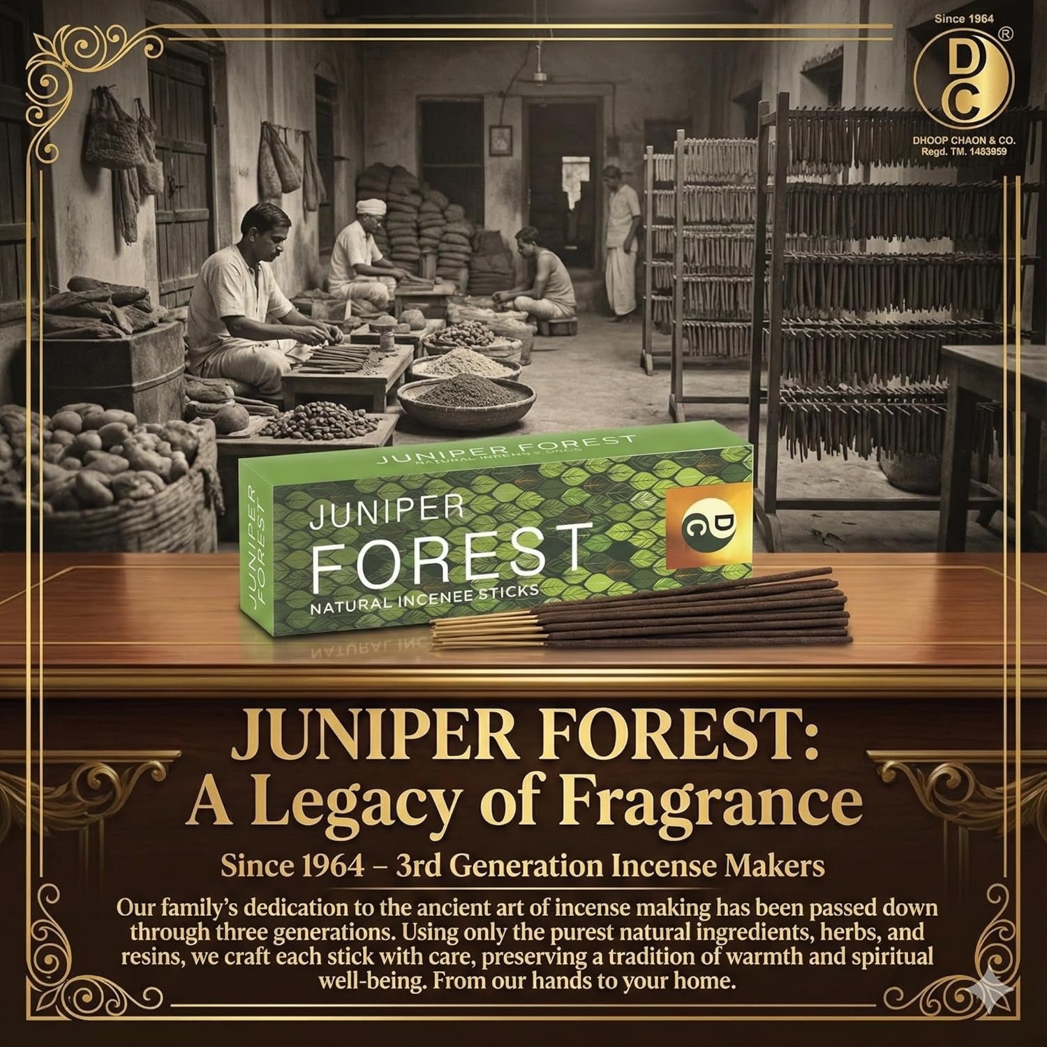 JUNIPER FOREST PREMIUM MASALA INCENSE STICK