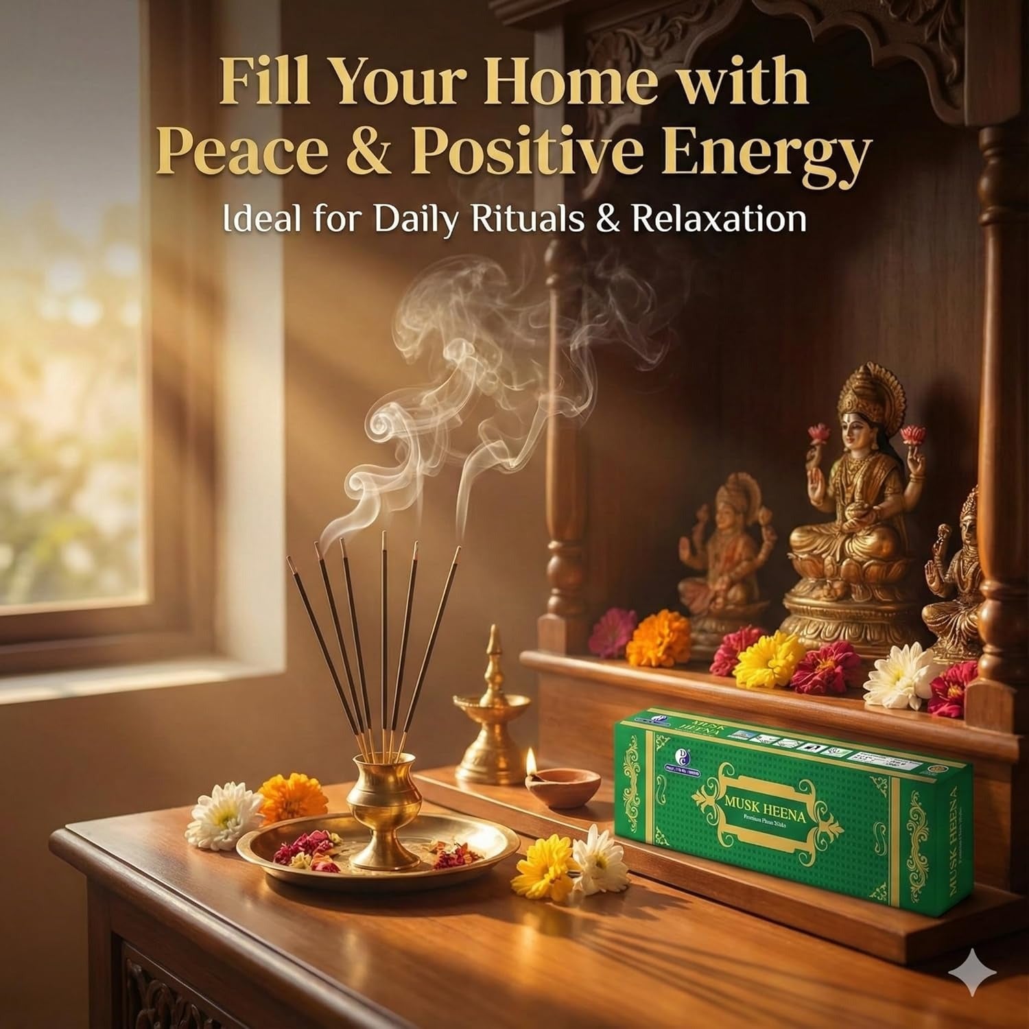 MUSK HEENA PREMIUM MASALA INCENSE STICK