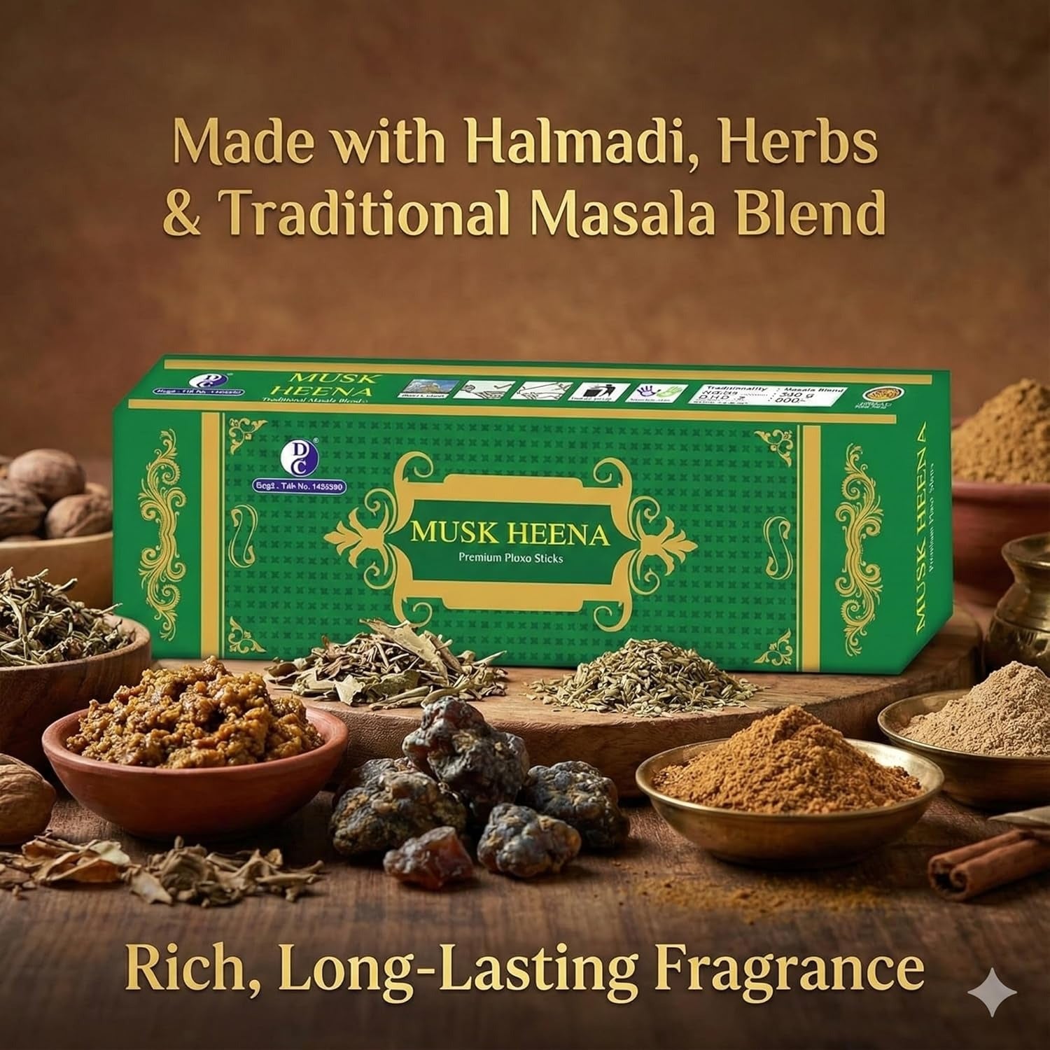 MUSK HEENA PREMIUM MASALA INCENSE STICK