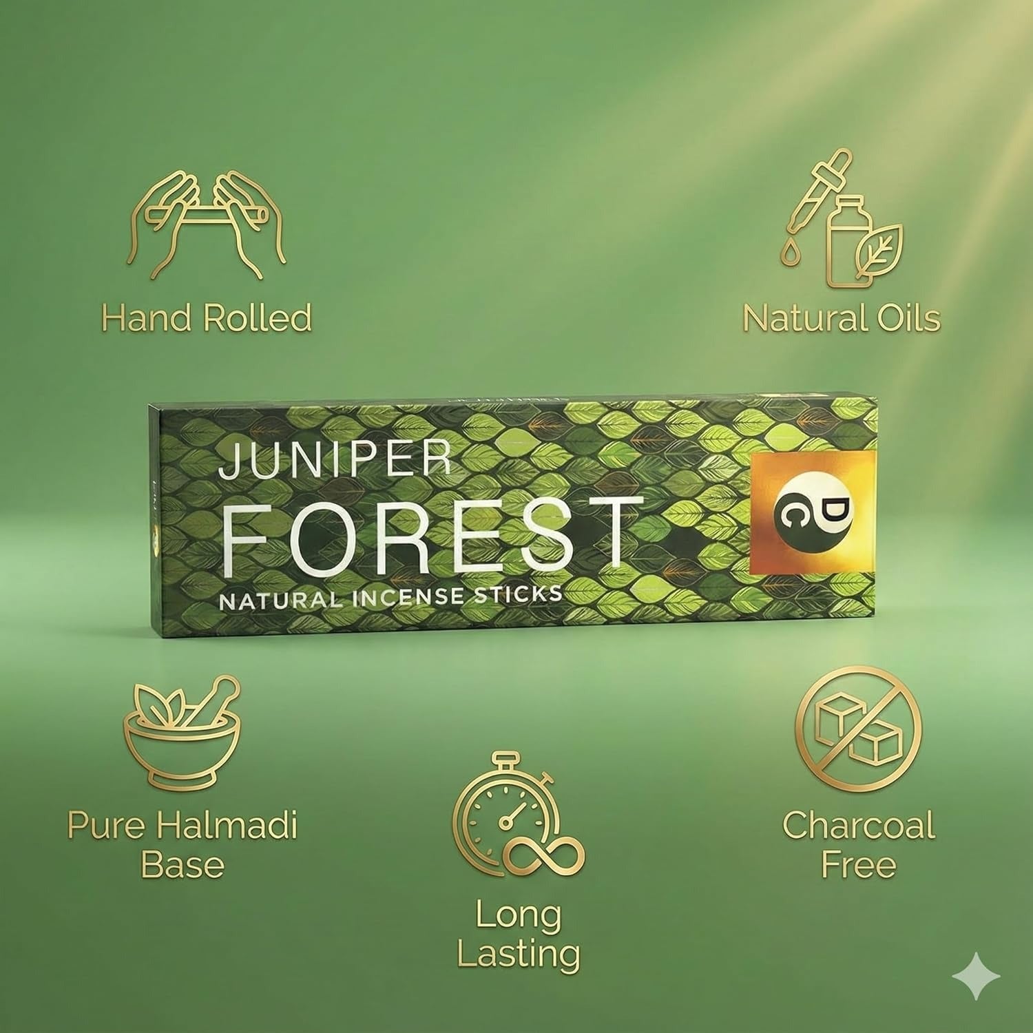 Juniper Forest Natural Incense Sticks – Aromatic & Pure