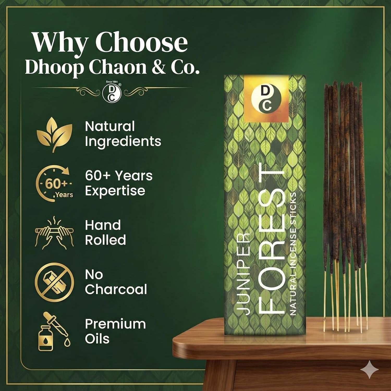 JUNIPER FOREST PREMIUM MASALA INCENSE STICK