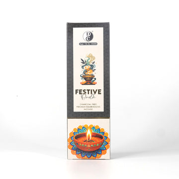 Dhoop Chaon & Co. Festive Oudh Premium Bambooless Incense Sticks