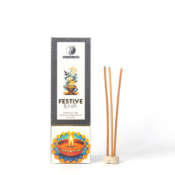 Dhoop Chaon & Co. Festive Oudh Premium Bambooless Incense Sticks
