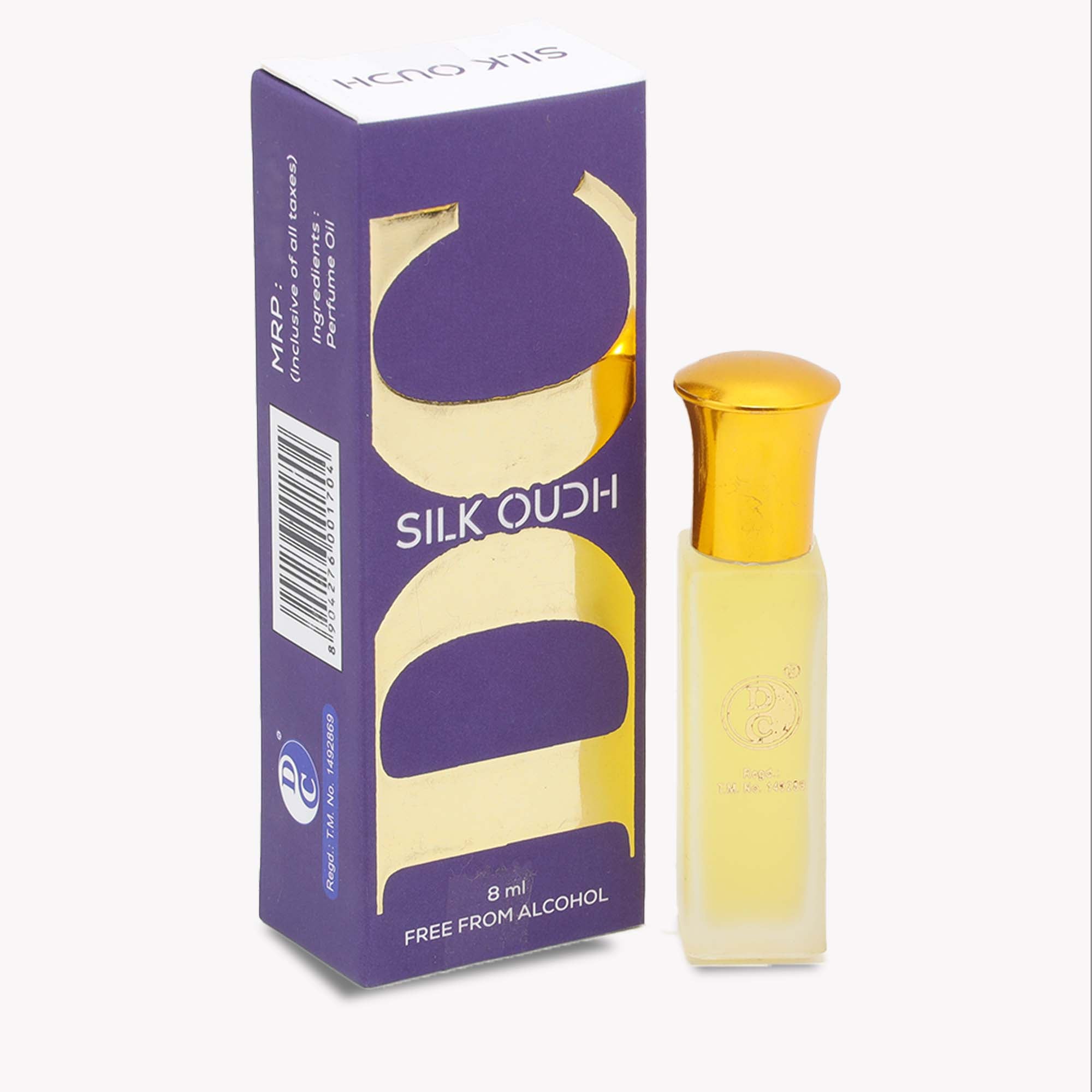DC Silk Oud Premium Attar for Long Lasting Fragrance 8ML