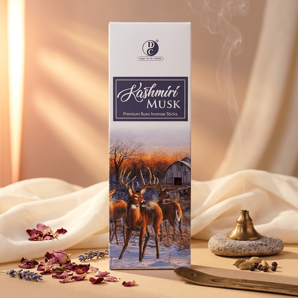 Kashmiri Musk Premium Fluxo Incense Sticks