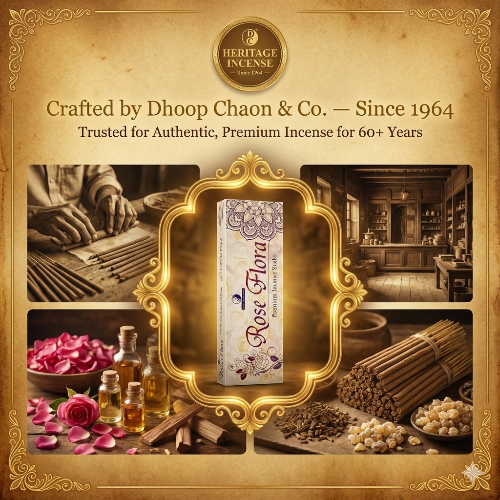 ROSE FLORA PREMIUM MASALA INCENSE STICK