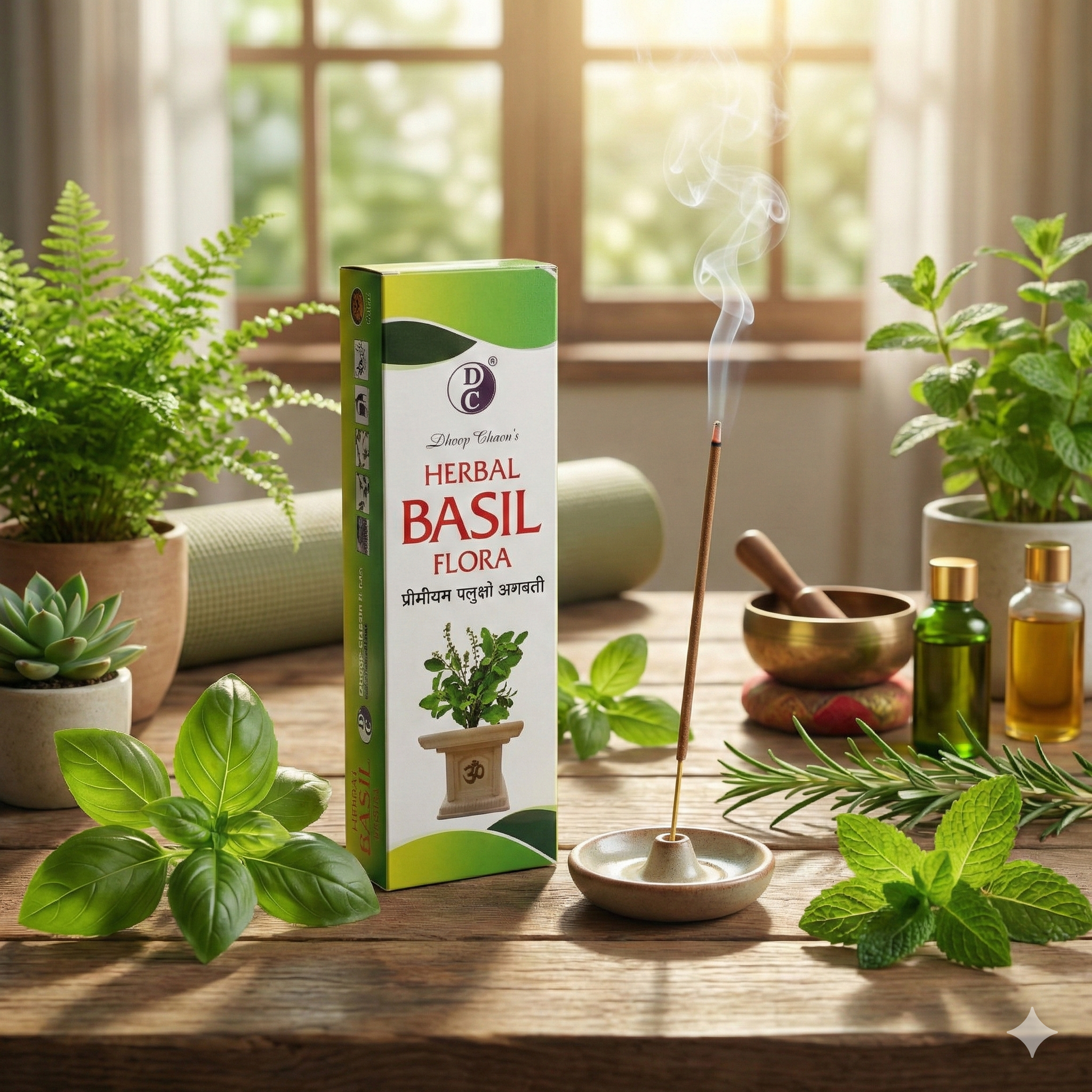 Basil Flora Masala Incense Sticks 250 GMS