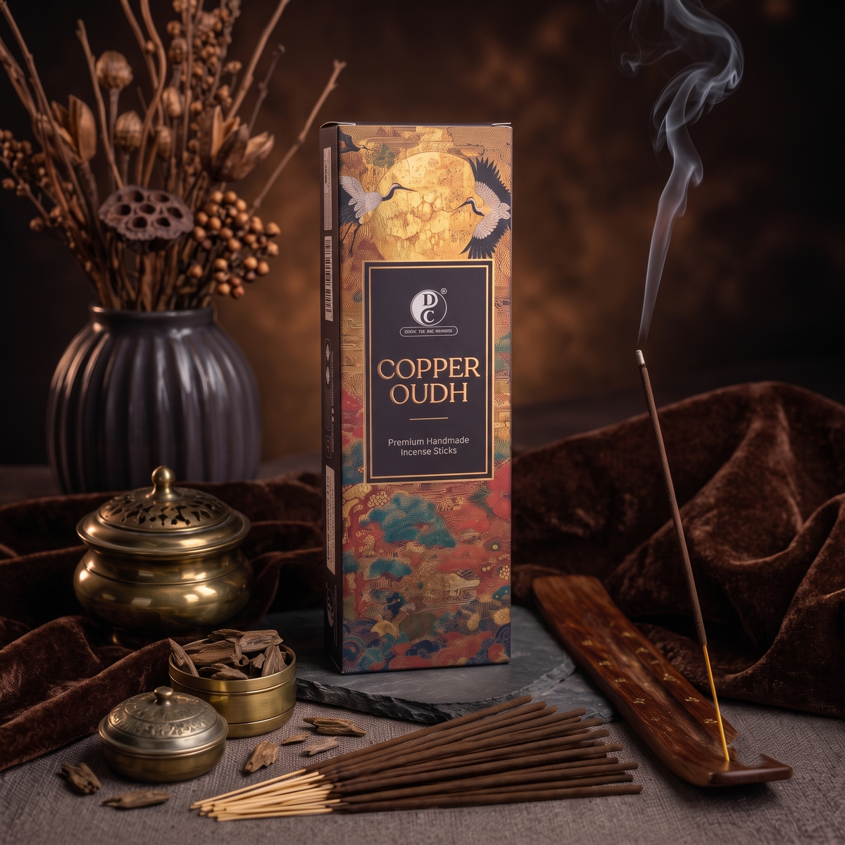 Copper Oudh Premium Incense Sticks