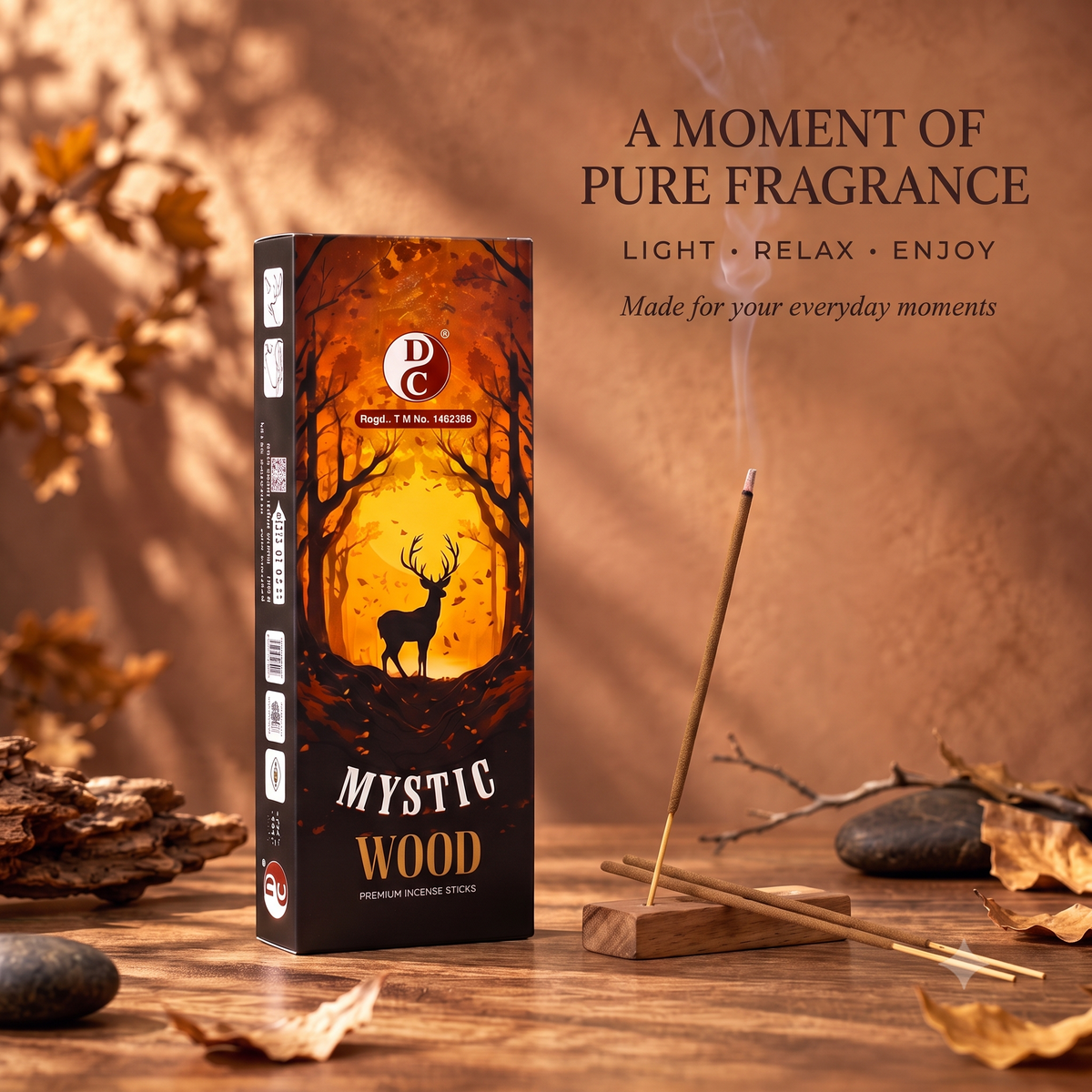 Mystic Wood Premium Incense Sticks 225g