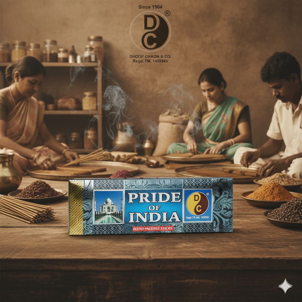 Pride of India 250g Pack Premium Masala Incense Sticks