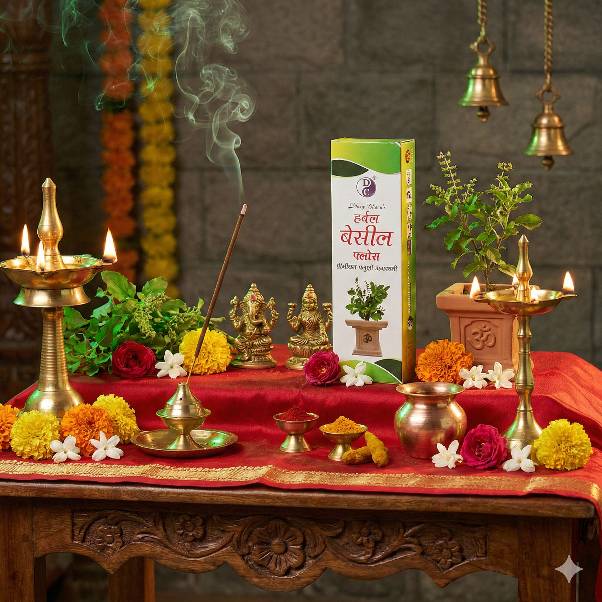 Basil Flora Masala Incense Sticks 250 GMS