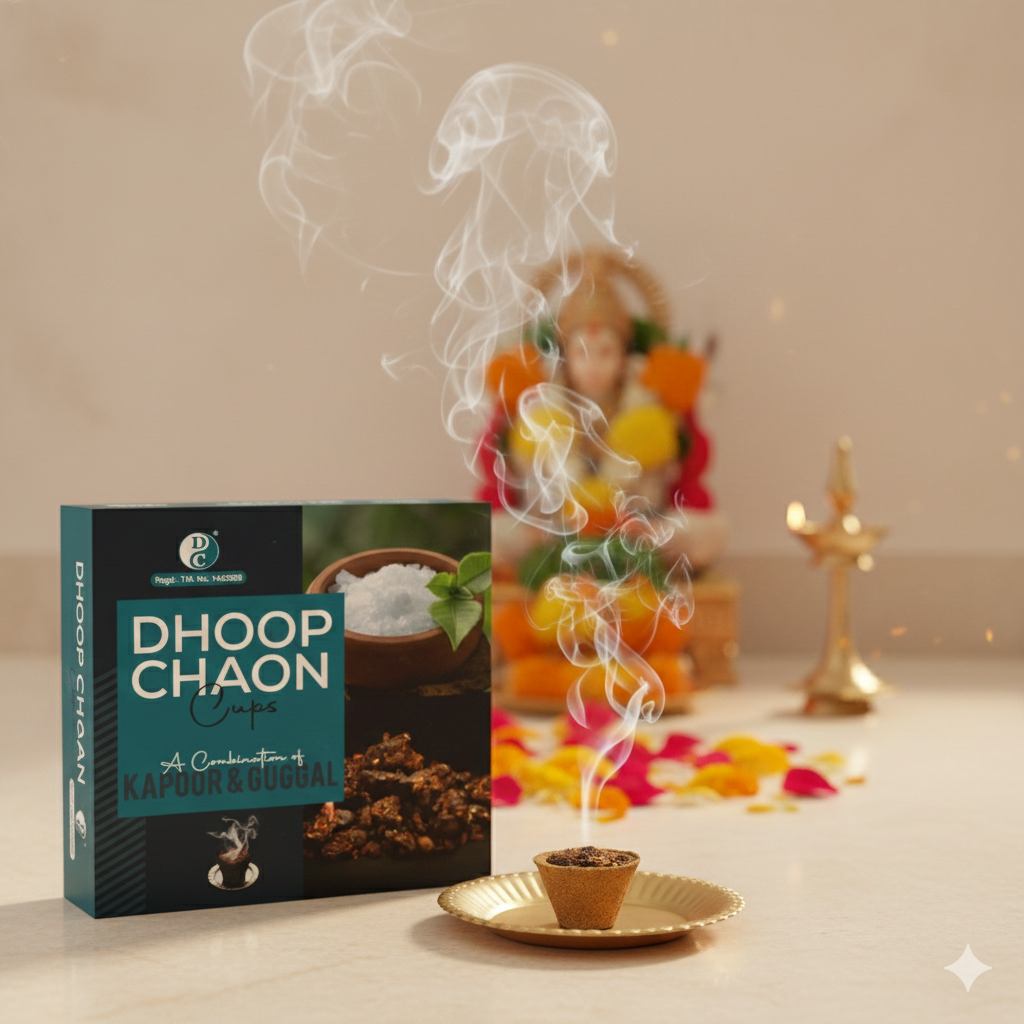 Kapoor gugal cups Premium Kapoor Gugal Sambrani Cup Dhoop 12 Sambrani Cups in 1 Pack