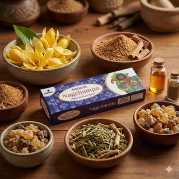 Natural Nag Champa Premium Fluxo Incense Sticks