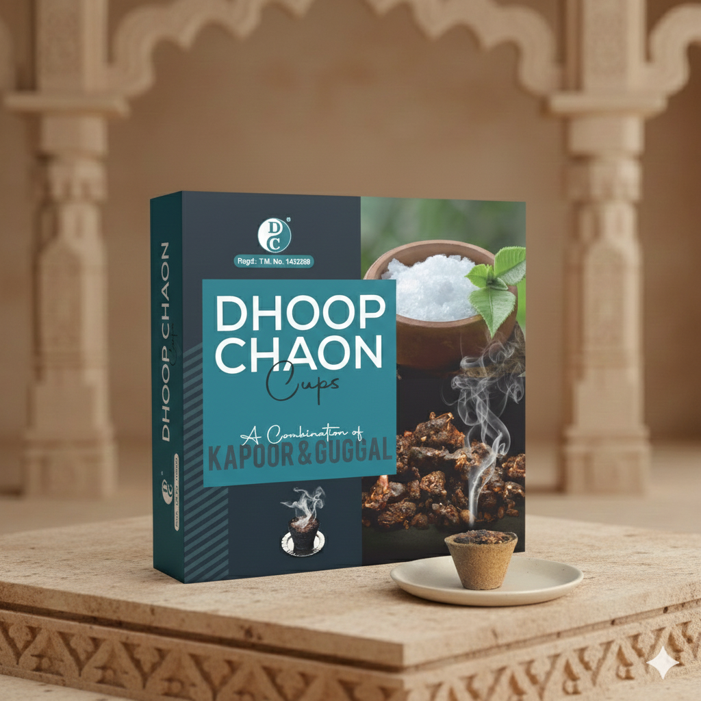 Kapoor gugal cups Premium Kapoor Gugal Sambrani Cup Dhoop 12 Sambrani Cups in 1 Pack
