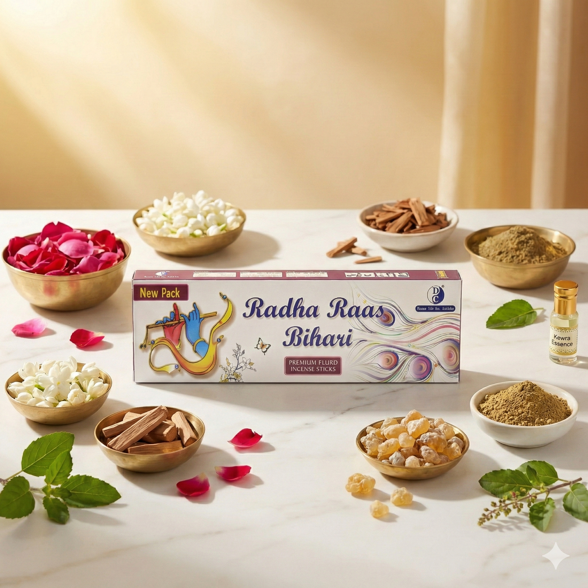Radha Raas Bihari Masala Incense Sticks