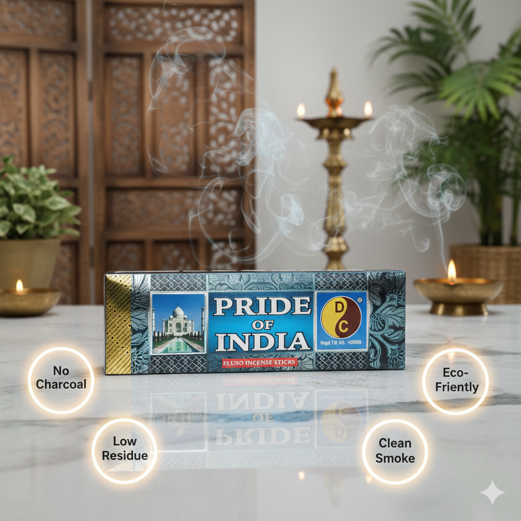 Pride of India 250g Pack Premium Masala Incense Sticks