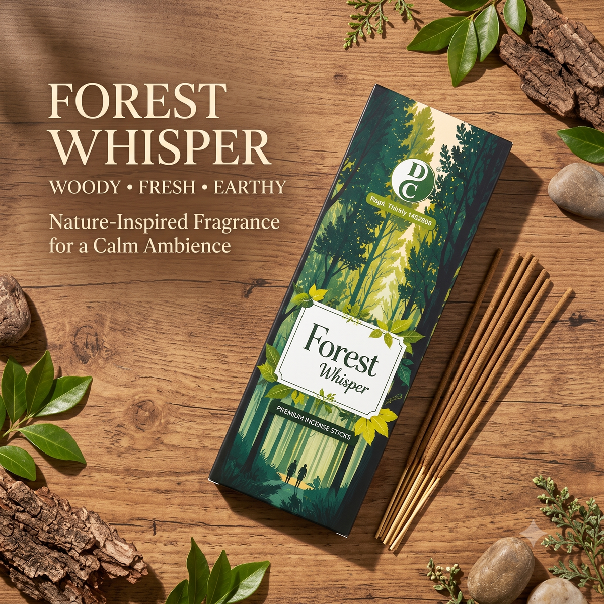 Forest Whisper Premium Incense Sticks 225g