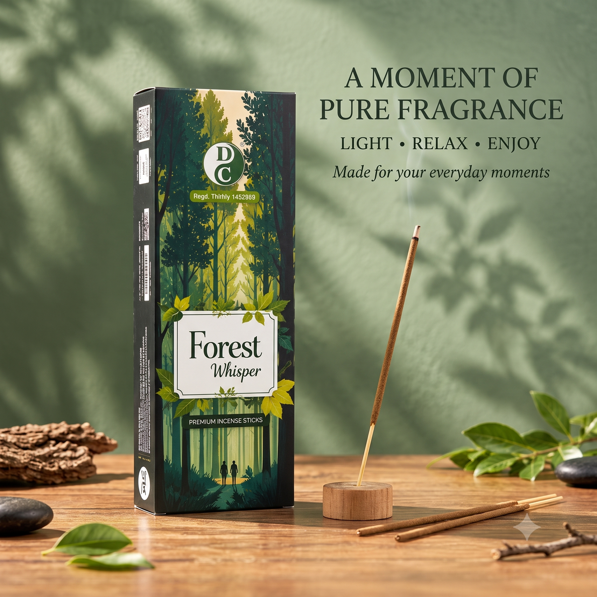 Forest Whisper Premium Incense Sticks 225g