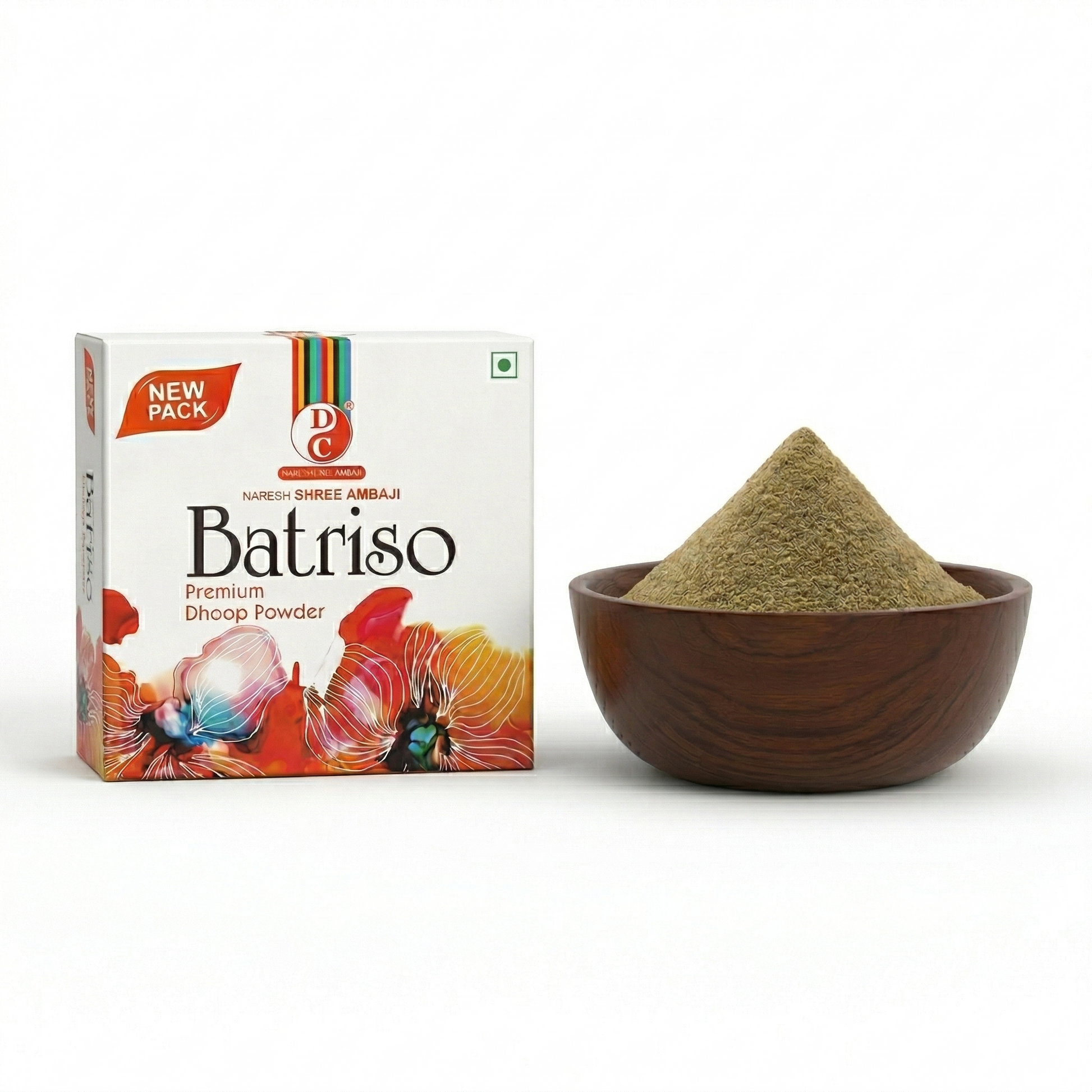 Batriso Premium Charcoal Free Dhoop Powder 100 Grams Pack