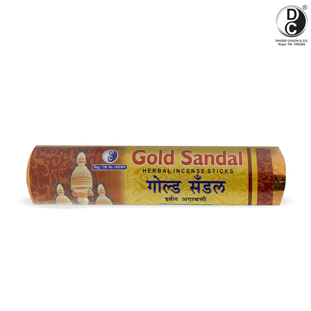 Gold Sandal Premium No Charcoal Incense sticks Rolls | 250 GMS Each