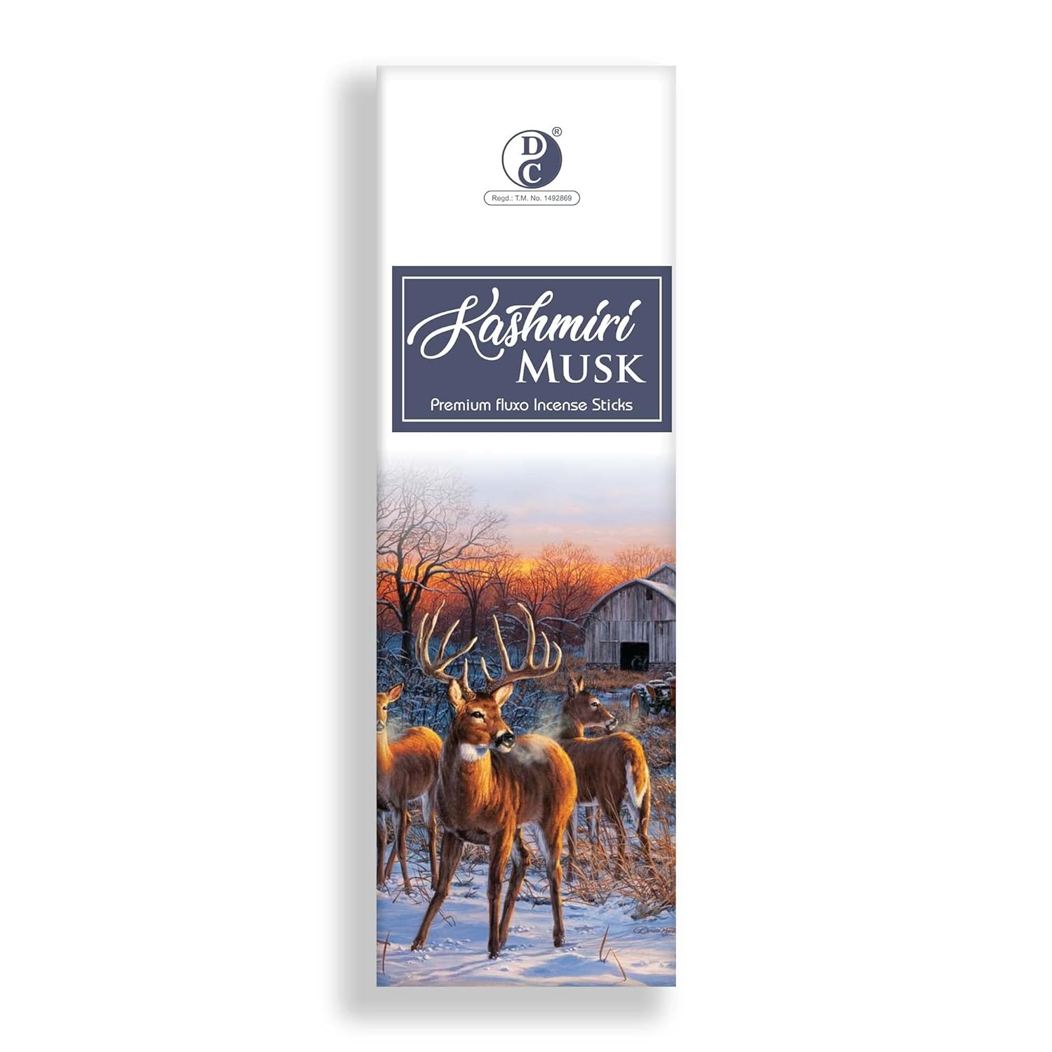 Kashmiri musk premium flux incense sticks pack