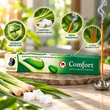 Original Comfort Camphor & Lemon Grass Incense Sticks | 12 Inch Mosquito Protection Agarbatti | 120 Sticks Per Box