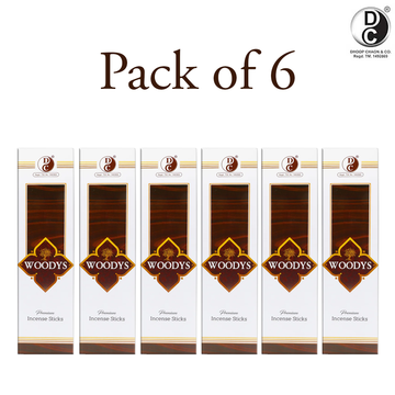 Woodys Premium No Charcoal Incense sticks ECO Box 100 Grams Pack