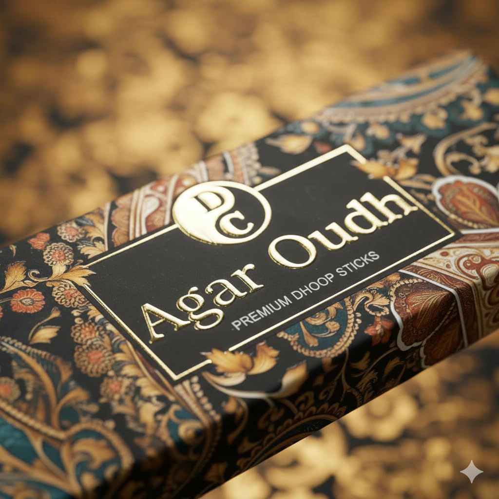 Agar Oudh Premium 6 Inch Long Charcoal Free Dhoop Sticks 10 Sticks Pack