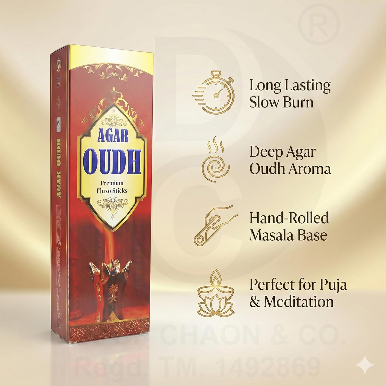 Agar Oudh Premium Base Masala Incense Sticks