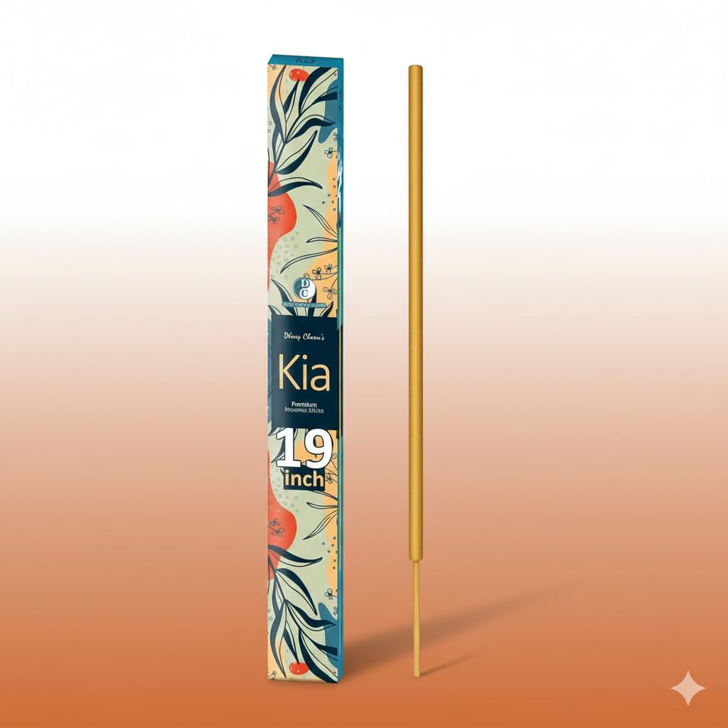 19" Kia Premium 19" Long Incense Sticks 10 Sticks Pack
