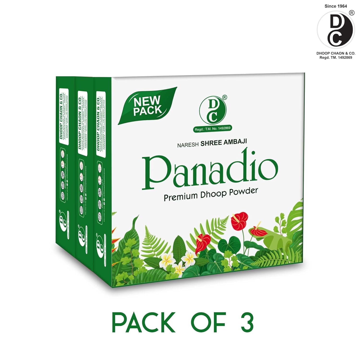 Panadio Dhoop Powder - Pack of 3